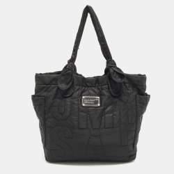 مملوكة مسبقًا Marc by Marc Jacobs Pretty Medium Black Nylon Tote
