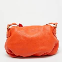 مملوكة مسبقًا Marc by Marc Jacobs Classic Q Natasha Orange Leather Crossbody Bag