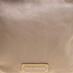 Pre Owned Marc by Marc Jacobs Grey Leather Crossbody Bag