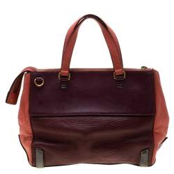 Marc by Marc Jacobs Tri Color Leather Sheltered Island Satchel