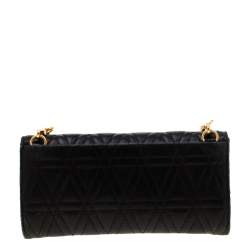 Marc by Marc Jacobs Black Quilted Leather Wallet on Chain