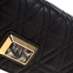Marc by Marc Jacobs Black Quilted Leather Wallet on Chain
