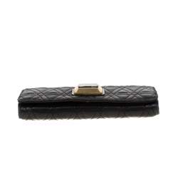 Marc by Marc Jacobs Black Quilted Leather Wallet on Chain