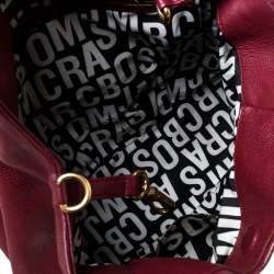 مملوكة مسبقًا حقيبة مارك باي مارك جاكوبس جلد عنابي