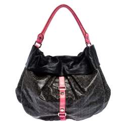 Marc By Marc Jacobs Multicolor Coated Fabric and Leather Lil Riz Hobo