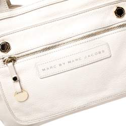 مملوكة مسبقًا حقيبة مارك باي مارك جاكوبس جلد بيج فاتحة