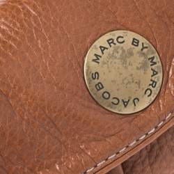 Pre Owned Marc by Marc Jacobs Brown Leather Wristlet