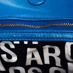 مملوكة مسبقًا Marc by Marc Jacobs Blue Leather Classic Q Hillier Hobo