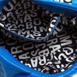 Marc by Marc Jacobs Blue Leather Classic Q Lil Ukita Top Handle Bag