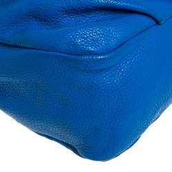 Marc by Marc Jacobs Blue Leather Classic Q Lil Ukita Top Handle Bag