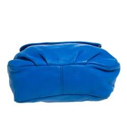 Marc by Marc Jacobs Blue Leather Classic Q Lil Ukita Top Handle Bag