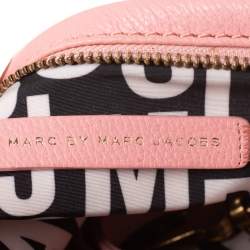 Pre Owned حقيبة كروس مارك باي مارك جاكوبس كلاسيك كيو بيرسي جلد وردية