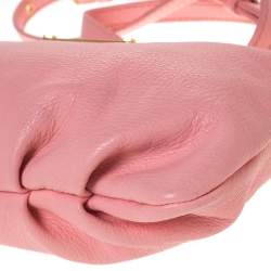 Pre Owned حقيبة كروس مارك باي مارك جاكوبس كلاسيك كيو بيرسي جلد وردية