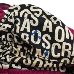 Pre Owned Marc by Marc Jacobs Fuchsia Nylon Medium Pretty Tate Tote
