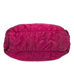 Pre Owned Marc by Marc Jacobs Fuchsia Nylon Medium Pretty Tate Tote