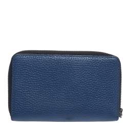 Marc by Marc Jacobs Blue Leather Classic Q Wingman Wallet