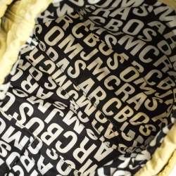 Pre Owned Marc by Marc Jacobs Yellow Nylon Medium Pretty Tate Tote