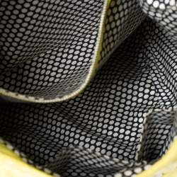 Pre Owned حقيبة مارك باي مارك جاكوبس جلد أصفر لامع بقفل دوار وقلاب