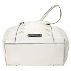 مملوكة مسبقًا حقيبة مارك باي مارك جاكوبس جلد أبيض