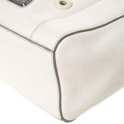 مملوكة مسبقًا حقيبة مارك باي مارك جاكوبس جلد أبيض