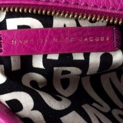 Pre Owned Marc by Marc Jacobs Magenta Leather Classic Q Percy Crossbody Bag