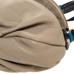 Pre Owned حقيبة كروس مارك باي مارك جاكوبس كلاسيك كيو ناتاشاجلد زرقاء/ بيج