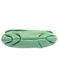 Pre Owned حقيبة كتف مارك باي مارك جاكوبس كلاسيك كيو كارلي جلد أخضر نعناعي