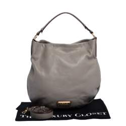 Pre Owned  Marc by Marc Jacobs Taupe Leather Classic Q Hillier Hobo