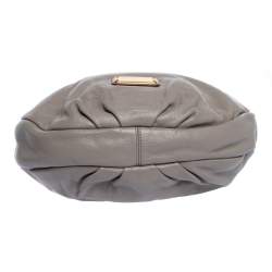 Pre Owned  Marc by Marc Jacobs Taupe Leather Classic Q Hillier Hobo