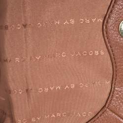 Pre Owned Marc by Marc Jacobs Tan Leather Classic Q Natasha Crossbody Bag