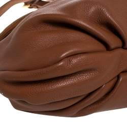 Pre Owned Marc by Marc Jacobs Tan Leather Classic Q Natasha Crossbody Bag