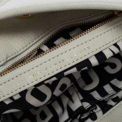 Pre Owned حقيبة هوبو مارك باي مارك جاكوبس "نيو كيو هيلير" جلد كريمي