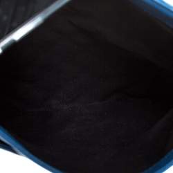 مملوكة مسبقًا Marc by Marc Jacobs Blue Quilted Leather Large Eugenie Clutch