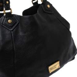 مملوكة مسبقًا Marc by Marc Jacobs Black Leather Classic Q Francesca Shoulder Bag