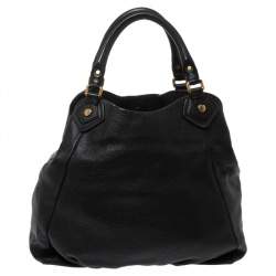 مملوكة مسبقًا Marc by Marc Jacobs Black Leather Classic Q Francesca Shoulder Bag