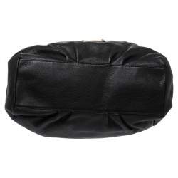 مملوكة مسبقًا Marc by Marc Jacobs Black Leather Classic Q Francesca Shoulder Bag