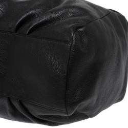 مملوكة مسبقًا Marc by Marc Jacobs Black Leather Classic Q Francesca Shoulder Bag