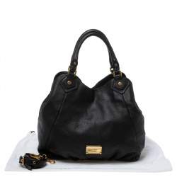مملوكة مسبقًا Marc by Marc Jacobs Black Leather Classic Q Francesca Shoulder Bag