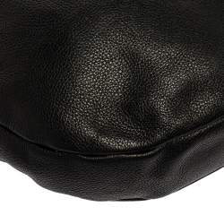 Pre Owned Marc by Marc Jacobs Black Leather Classic Q Hillier Hobo
