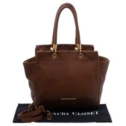 Pre Owned حقيبة يد مارك باي مارك بينتلي جلد بنية