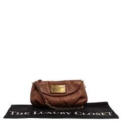 Pre Owned Marc by Marc Jacobs Brown Leather Mini Classic Q Natasha Crossbody Bag