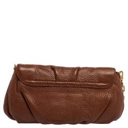 Pre Owned Marc by Marc Jacobs Brown Leather Mini Classic Q Natasha Crossbody Bag