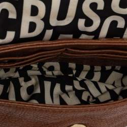 Pre Owned Marc by Marc Jacobs Brown Leather Mini Classic Q Natasha Crossbody Bag