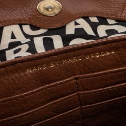 Pre Owned Marc by Marc Jacobs Brown Leather Mini Classic Q Natasha Crossbody Bag