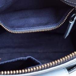 Pre Owned Marc by Marc Jacobs Blue Leather Espionage Shoulder Bag