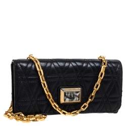 marc jacobs black quilted bolsa