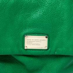 مملوكة مسبقًا حقيبة مارك باي مارك جاكوبس "كلاسيك كيو ليل يوكيتا" يد علوية جلد أخضر