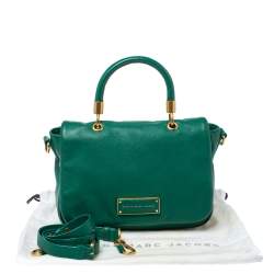 Pre Owned Marc by Marc Jacobs Green Leather Too Hot To Handle Shoulder Bag