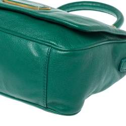 Pre Owned Marc by Marc Jacobs Green Leather Too Hot To Handle Shoulder Bag