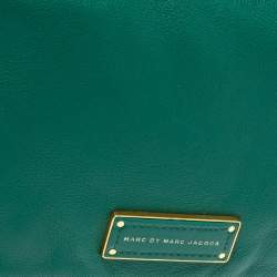 Pre Owned Marc by Marc Jacobs Green Leather Too Hot To Handle Shoulder Bag